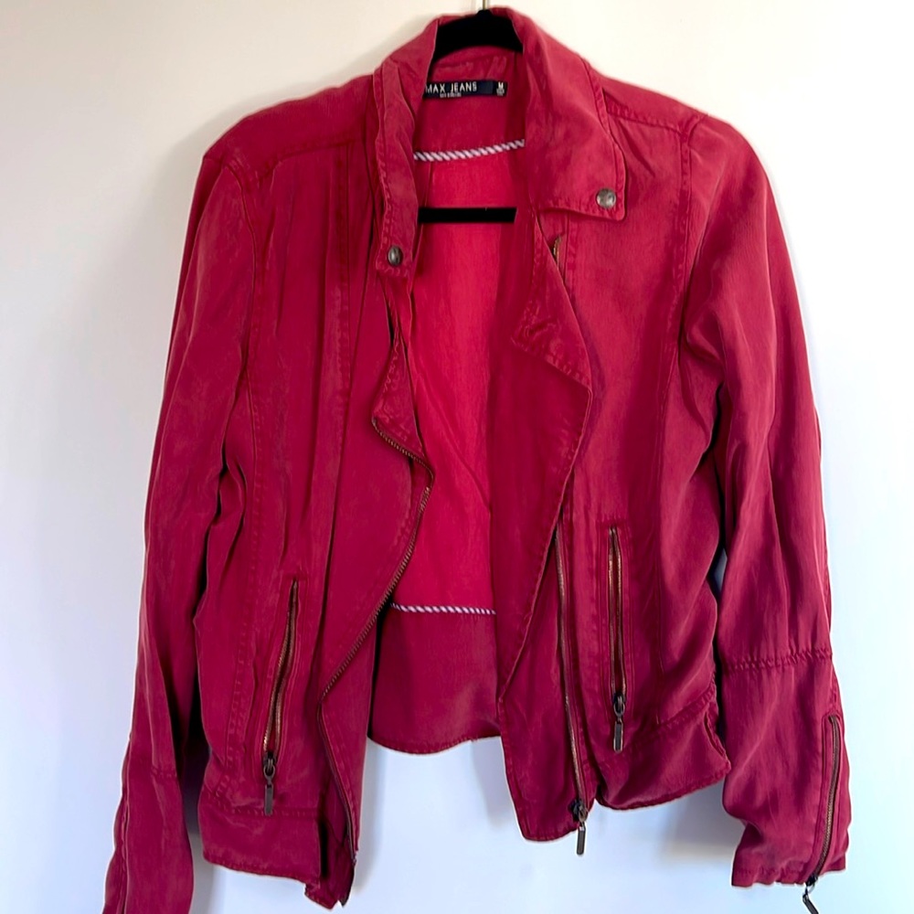 Red Utility Jacket